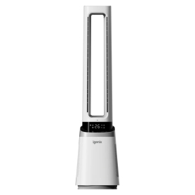 IGENIX 41 Inch Bladeless Fan with Air Purifier, 2-in-1 Cooling Tower Fan, IGFD02549W
