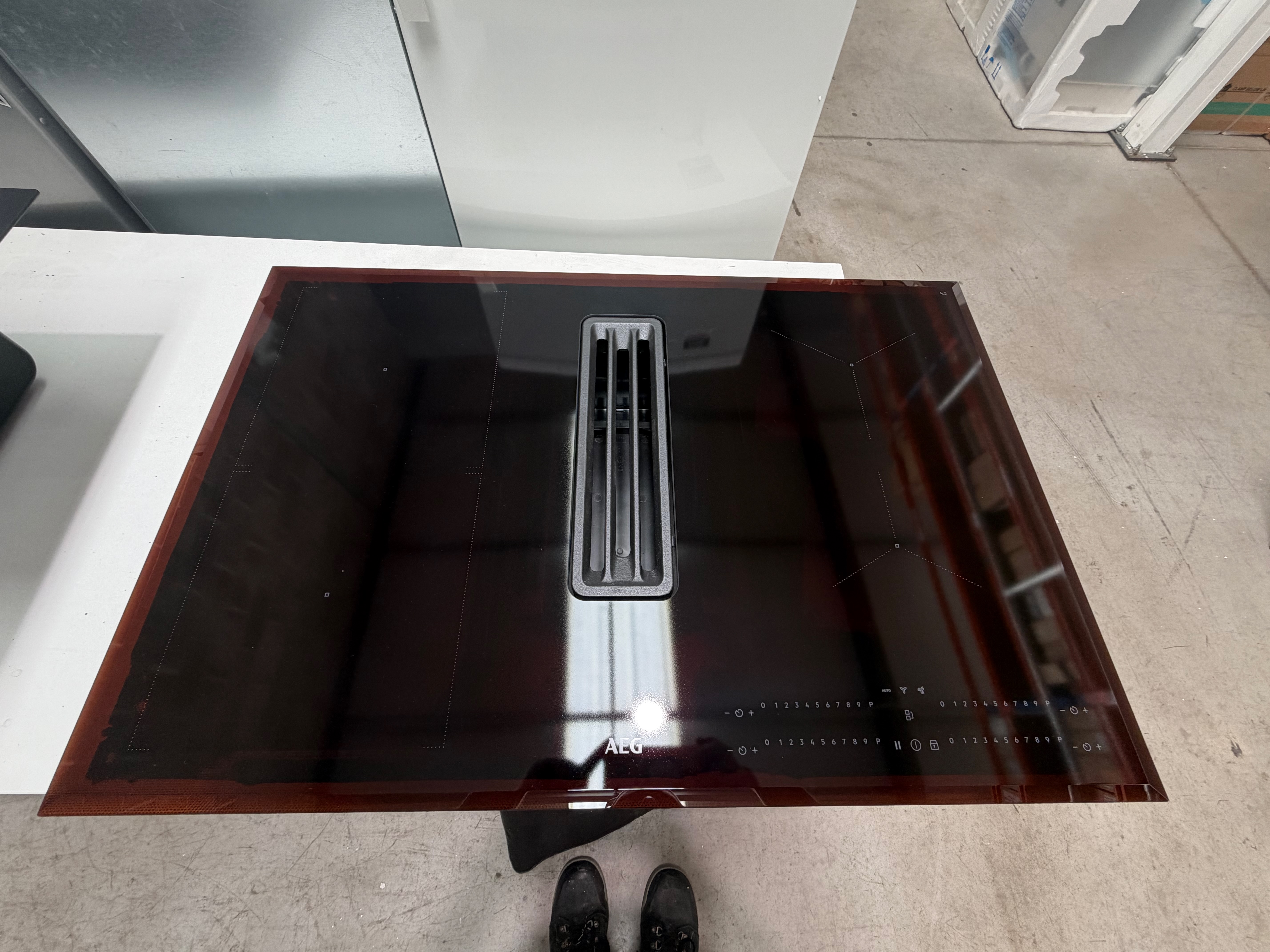 AEG CCE84543FB 78cm Recirculating Air Venting Induction Hob thumbnail image