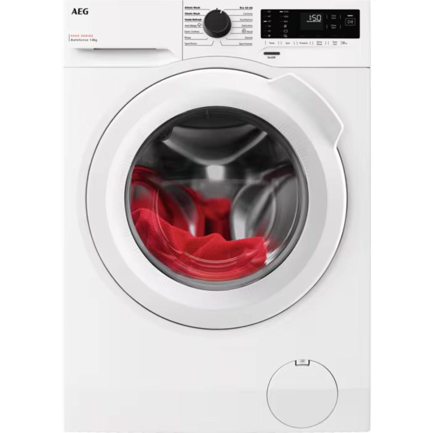AEG 8kg washing machine LFX50842B  thumbnail image
