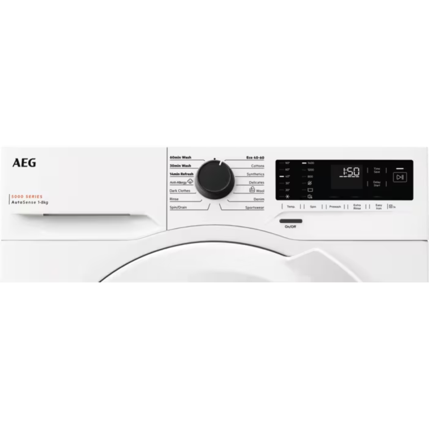 AEG 8kg washing machine LFX50842B  thumbnail image